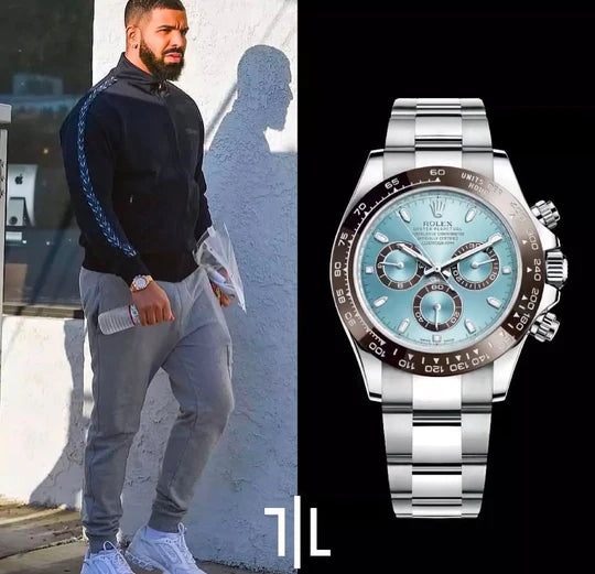 Retro Look Cosmograph Daytona Watch With Modern Movement Steel